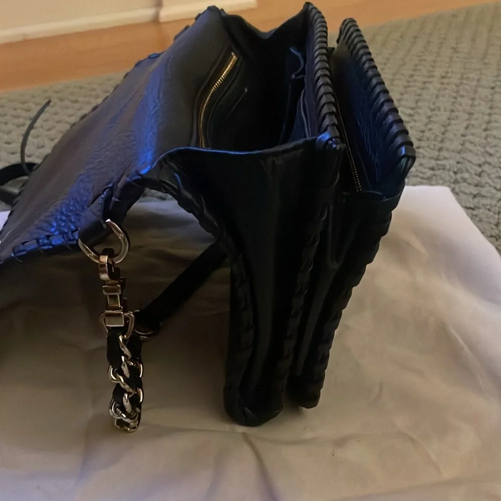 Tory Burch Black Leather Crossbody Bag
